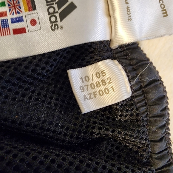 Adidas Track Joggers Vintage Y2k Black Blue Women's Pants‎ Size XL - Picture 16 of 16